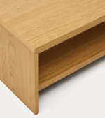 ABILEN Klub stolić od furnira hrasta 120 x 60 FSC 100%