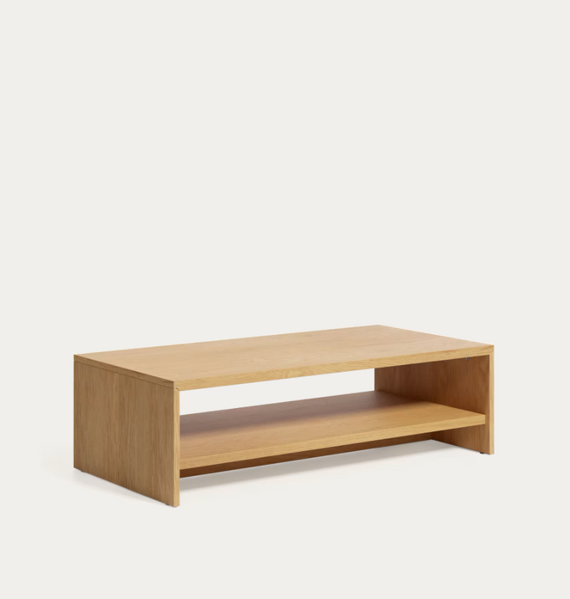 ABILEN Klub stolić od furnira hrasta 120 x 60 FSC 100%