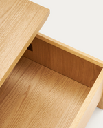 ABILEN Podizni stolić za kavu od hrastovine 110 x 60 cm FSC 100%