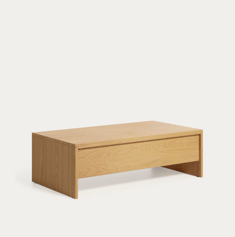 ABILEN Podizni stolić za kavu od hrastovine 110 x 60 cm FSC 100%