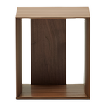 LITTO Mali modul polica od furnira oraha, 34 x 38 cm