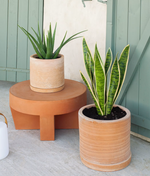 VILENA Okrugli vanjski stolić za kavu od terakote, Ø 60 cm