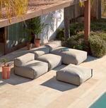 VILENA okrugli vanjski pomoćni stolić od terakote, Ø 33 cm