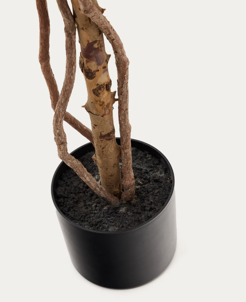 FICUS Umjetno stablo fikusa u crnoj posudi 180 cm