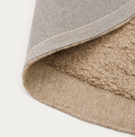 MARY Okrugli, bež vuneni tepih, Ø 200 cm