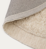 MARY Okrugli, bijeli vuneni tepih, Ø 200 cm