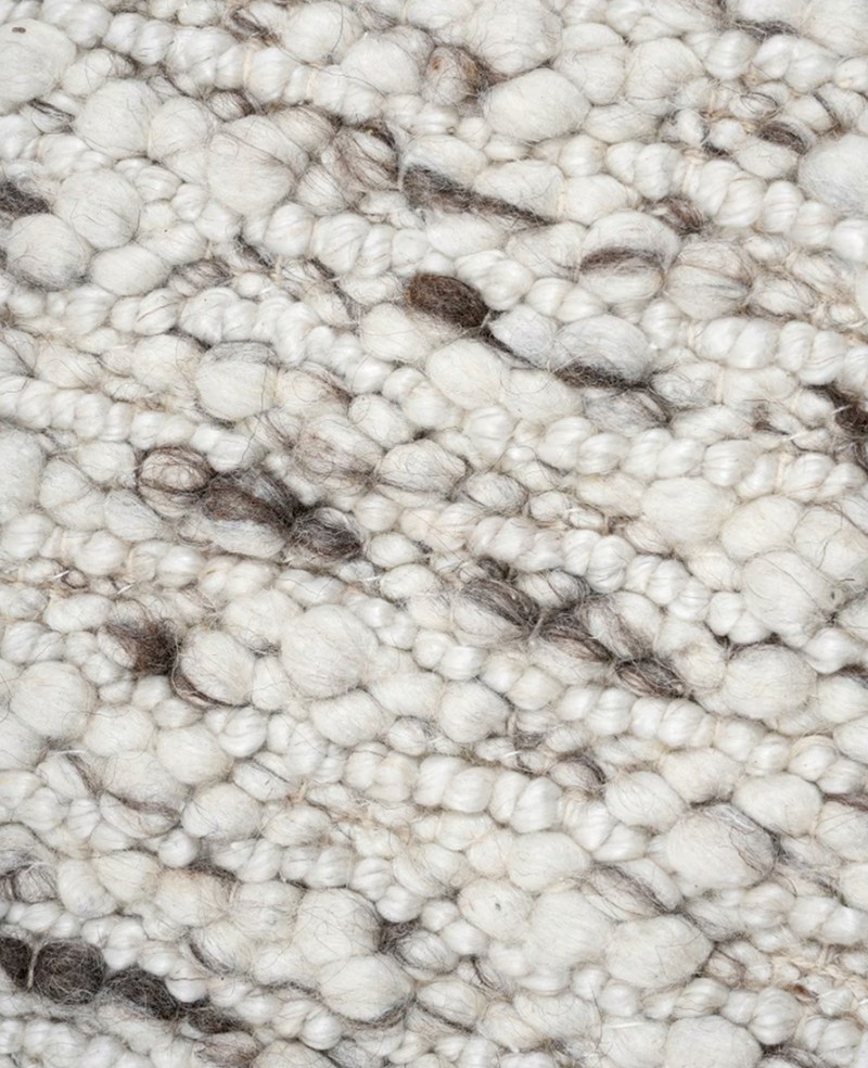 MANILVA Tepih od vune i smeđeg pamuka, 200 x 300 cm