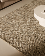 LUBRIN Tepih od sive vune, 200 x 300 cm