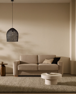 LUBRIN Tepih od sive vune, 200 x 300 cm