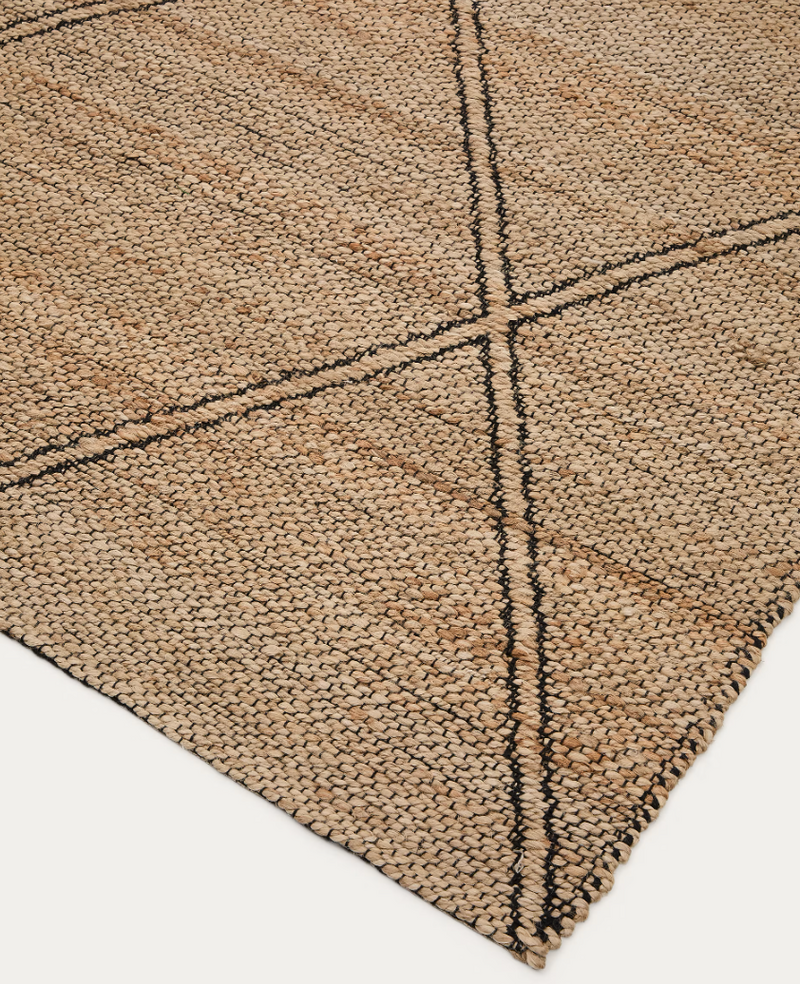 VALLALTA Tepih od jute, 200 x 300 cm