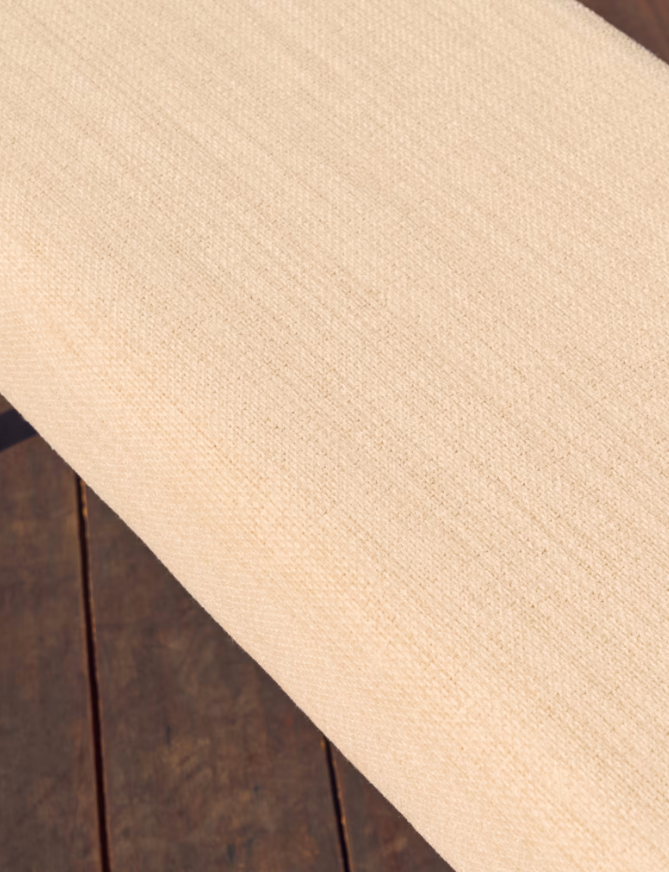 MACARET Klupa s uklonjivim pokrovom od masivnog hrasta s orahovom završnom obradom 120 cm FSC Mix Credit