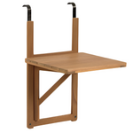 AMARILIS Folding balcony table made from solid acacia wood, 40 x 42 cm FSC 100%