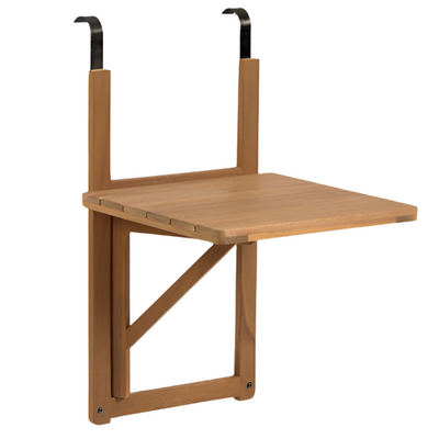 AMARILIS Folding balcony table made from solid acacia wood, 40 x 42 cm FSC 100%