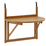 AMARILIS Folding balcony table made from solid acacia wood, 50 x 70 cm FSC 100%