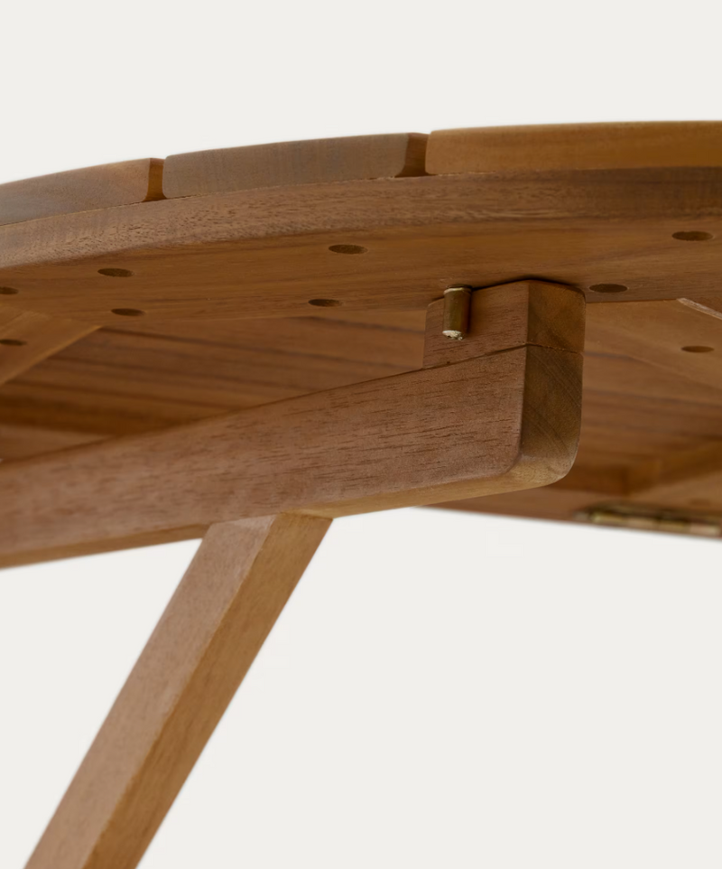 AMARILIS Folding balcony table made from solid acacia wood, 50 x 70 cm FSC 100%