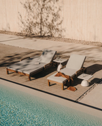 SAURA Klub stolić od bijelog terrazza s bijelom terazzo pločom 32 x 48 x 48