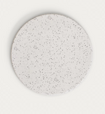 SAURA Stol u bijelom terazzu s bijelom terazzo pločom, 75 x Ø70