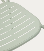 BRAI Vrtna stolica na slaganje od tirkiznog pocinčanog čelika