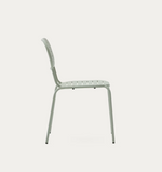 BRAI Vrtna stolica na slaganje od tirkiznog pocinčanog čelika