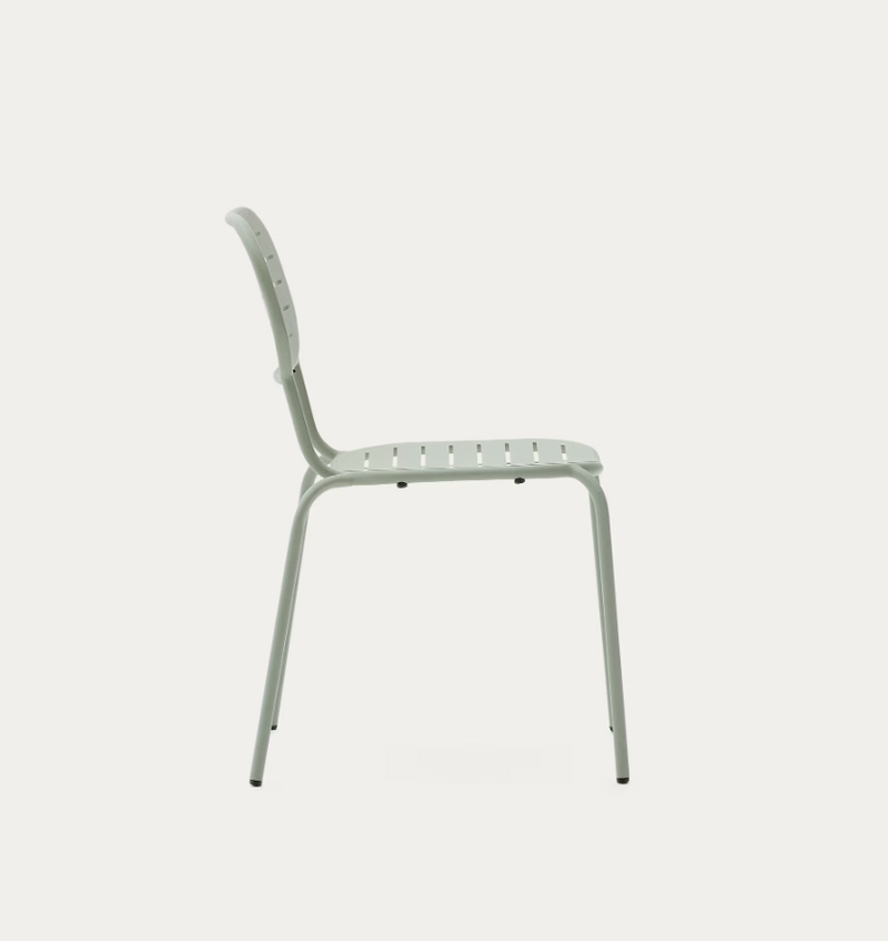 BRAI Vrtna stolica na slaganje od tirkiznog pocinčanog čelika