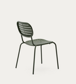 BRAI Vrtna stolica koja se može slagati jedna na drugu od zelenog pocinčanog čelika