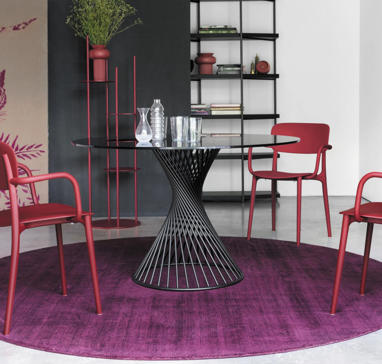 VORTEX Round dining table 120cm