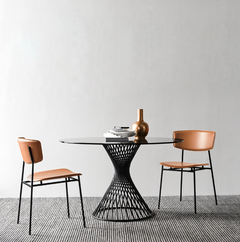 VORTEX Round dining table 120cm