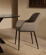 KONNA Siva blagovaonska stolica