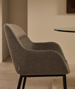 KONNA Siva blagovaonska stolica