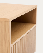 HELVINE Noćni ormarić s 1 ladicom od hrastovog furnira, 60 x 52 cm FSC 100%