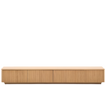 HELVINE TV komoda s 4 ladice od hrastovog furnira, 200 x 30 cm FSC 100%