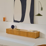 HELVINE TV komoda s 4 ladice od hrastovog furnira, 200 x 30 cm FSC 100%