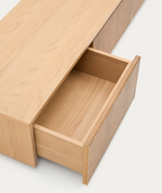 HELVINE TV komoda s 4 ladice od hrastovog furnira, 200 x 30 cm FSC 100%