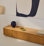 HELVINE TV komoda s 4 ladice od hrastovog furnira, 200 x 30 cm FSC 100%