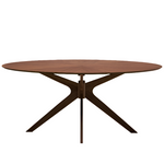 NAANIM Stol od furnira oraha, 180 x 110 cm