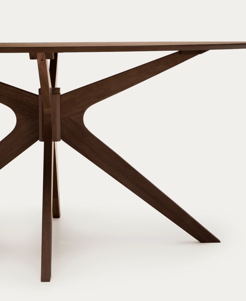 NAANIM Stol od furnira oraha, 180 x 110 cm