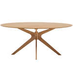 NAANIM Stol od hrastovog furnira, 180 x 110 cm