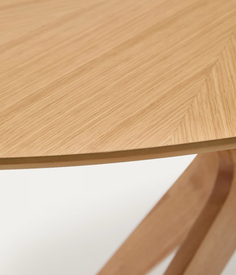 NAANIM Stol od hrastovog furnira, 180 x 110 cm