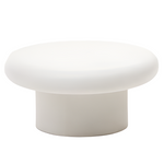 ADDAIA Okrugli stolić za kavu od bijelog cementa Ø66 cm