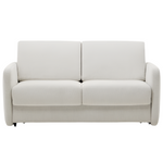 NUALA Pearl-coloured sofa bed