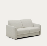 NUALA Pearl-coloured sofa bed