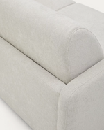 NUALA Pearl-coloured sofa bed