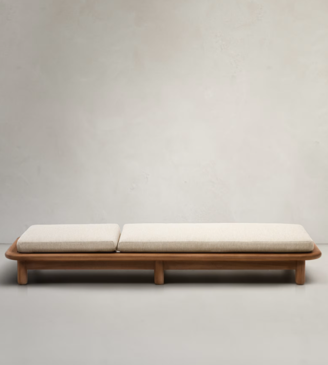 TURQUETA Sun lounger made from solid teak wood FSC 100%