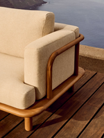 TURQUETA trosjed od masivnog tikovine 230 cm FSC 100%