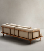 TURQUETA trosjed od masivnog tikovine 230 cm FSC 100%