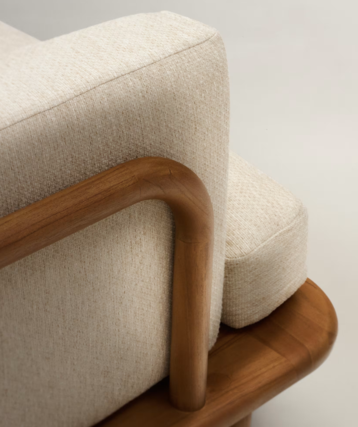 TURQUETA trosjed od masivnog tikovine 230 cm FSC 100%