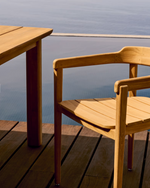 ICARO Složive stolice od masivnog tikovine u prirodnoj završnoj obradi, FSC 100%