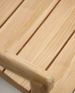 ICARO Složive stolice od masivnog tikovine u prirodnoj završnoj obradi, FSC 100%