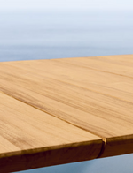 ICARO Stol izrađen od masivnog tikovine, 220 x 102 cm, FSC 100%