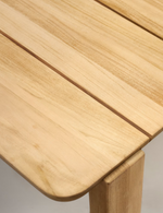 ICARO Stol izrađen od masivnog tikovine, 220 x 102 cm, FSC 100%